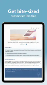 Physio Network Research Review screenshot