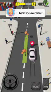 Pick Me Up 3D: Taksi Oyunu screenshot