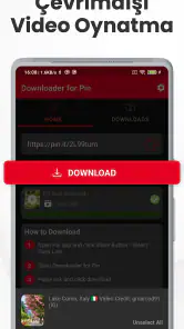 Pinterest Video indirici screenshot