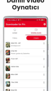 Pinterest Video indirici screenshot