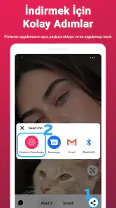 Pinterestten Video indirme screenshot
