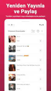 Pinterestten Video indirme screenshot