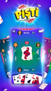 Pişti: Tekli, Eşli Internetsiz screenshot