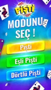 Pişti: Tekli, Eşli Internetsiz screenshot