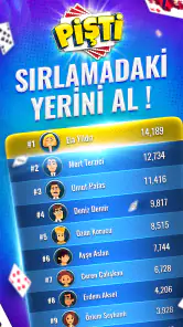Pişti: Tekli, Eşli Internetsiz screenshot