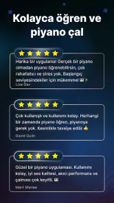Piyano Öğren: Şarkılarla Sanal screenshot