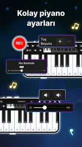 Piyano Öğren: Şarkılarla Sanal screenshot