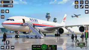 Plane Flight Sim Crash Landing screenshot