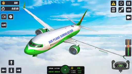 Plane Flight Sim Crash Landing 8