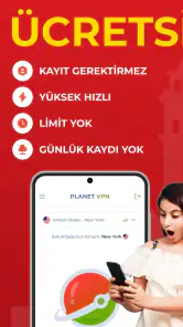 Planet Free VPN Ücretsiz Proxy screenshot