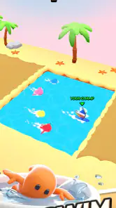 Pocket Champs: 3 Boyutlu Yarış screenshot
