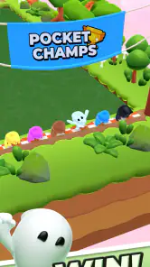Pocket Champs: 3 Boyutlu Yarış screenshot