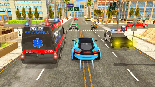 Police Ambulance 3d Game 2023 3