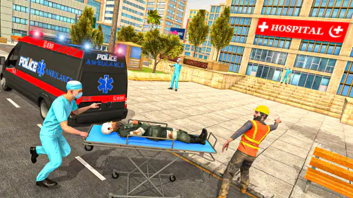 Police Ambulance 3d Game 2023 4
