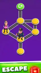 Police Escape! Match Villains 1