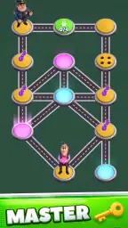 Police Escape! Match Villains 4