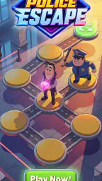 Police Escape! Match Villains 6