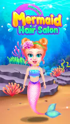Princess Mermaid At Hair Salon 3