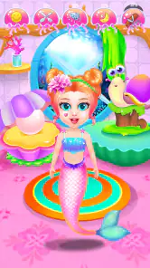 Princess Mermaid At Hair Salon screenshot