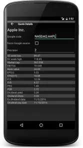 Professional Stock Chart screenshot