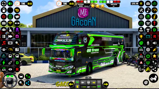Public Coach Bus Driving Game 2