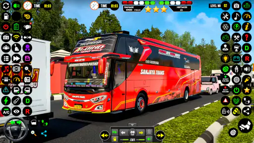 Public Coach Bus Driving Game 4