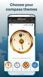 Qibla Compass with Salah Time 3