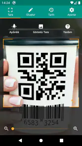 QR Kod ve Barkod Okuyucu screenshot
