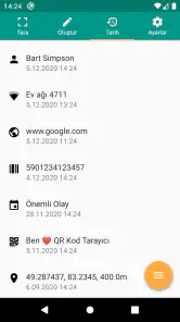 QR Kod ve Barkod Okuyucu screenshot