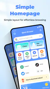 Quick Browser screenshot