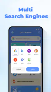 Quick Browser screenshot