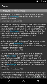 Quran for Android screenshot