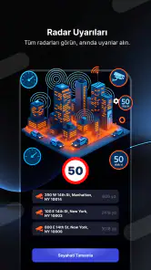 Radar GO-X: HUD, GPS,Haritalar screenshot