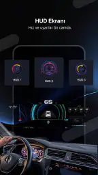 Radar GO-X: HUD, GPS,Haritalar 3