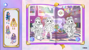 Rainbow High: Coloring Games screenshot