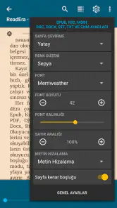 ReadEra kitap okuyucu pdf epub screenshot