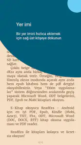 ReadEra kitap okuyucu pdf epub screenshot