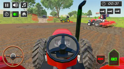 Real Farm Tractor Driving Game 5