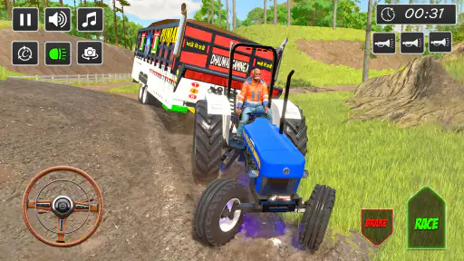 Real Farm Tractor Driving Game 6