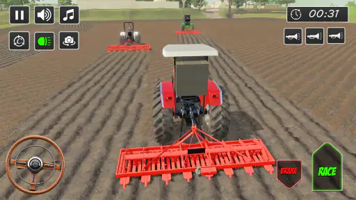 Real Farm Tractor Driving Game 7