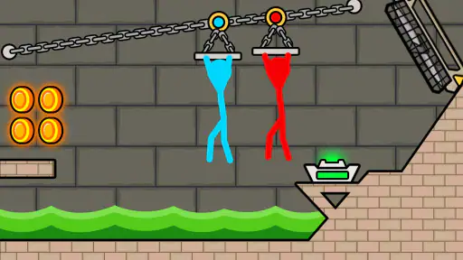 Red and Blue Stick: Animation 5