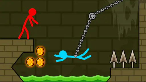 Red and Blue Stick: Animation 8