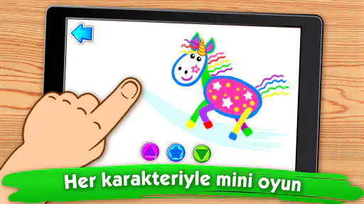 Resim çizme Oyunu Bebek Boyama 4