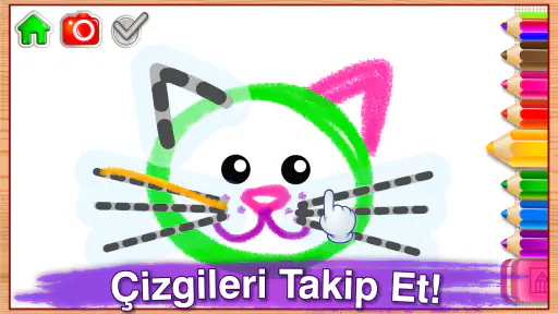 Resim çizme Oyunu Bebek Boyama 7
