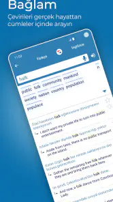 Reverso çeviri, sözlük screenshot