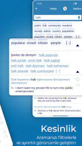 Reverso çeviri, sözlük screenshot