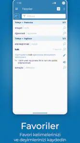 Reverso çeviri, sözlük screenshot