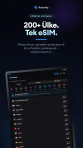 Roamify eSIM Seyahat İnternet screenshot