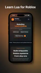 RoboDev - Learn Roblox Coding screenshot