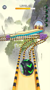 Rolling Ball Sky Escape screenshot